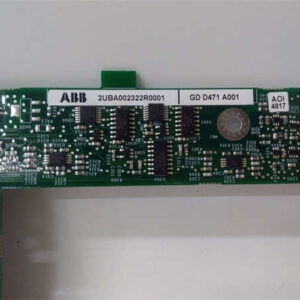 GDD471A001 2UBA002322R0001 ABB 驱动板电源控制信号主板