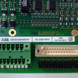 GCD207B101 3BHE024642R0101 ABB 变频器驱动板