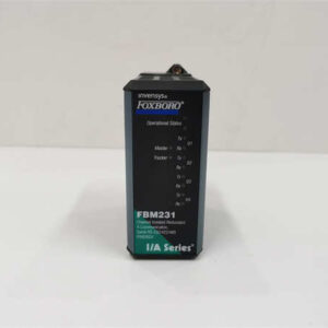 FOXBORO P0926GV FBM231 冗余现场设备系统集成器（FDSI）模块