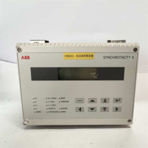 电力并网利器：ABB SYN5202A 数字同期器 - 高精度控制，保障电网安全！
