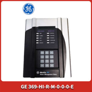 GE 369-HI-R-M-0-0-0-E：高压电机守护者，智能诊断，精准保护！