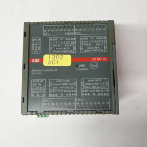 原装正品 ABB 07DC92D GJR5252200R0101 - 32点可配置DI/DO，24VDC，稳定可靠！