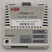 ABB FENA-11 以太网通信适配器 - 多协议支持，适配智能工厂架构！